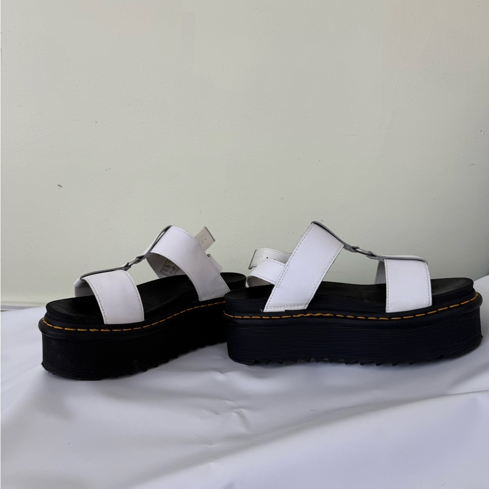 Dr. Martens Francis White Platform Sandals size 9 - Picture 4 of 7